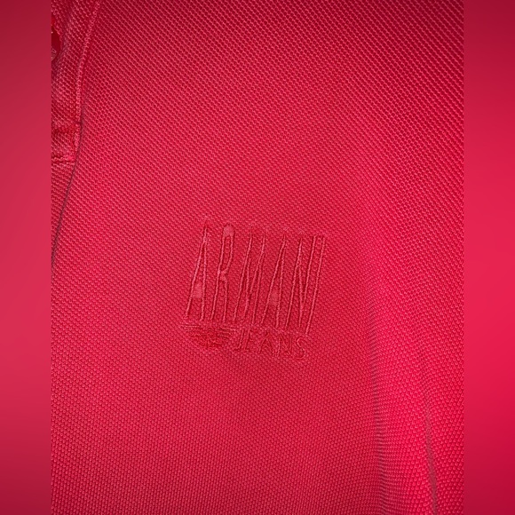 Vintage Armani Jeans Polo Shirt - Picture 3 of 4